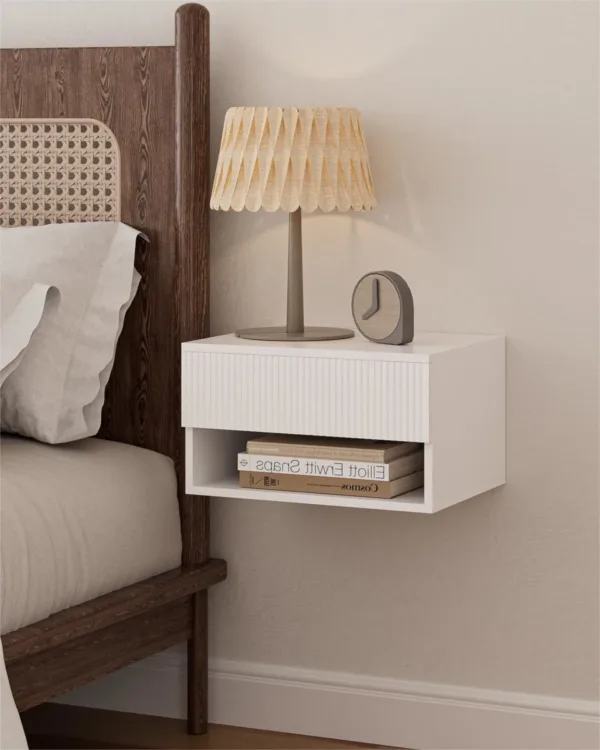 floating nightstand small modern 1