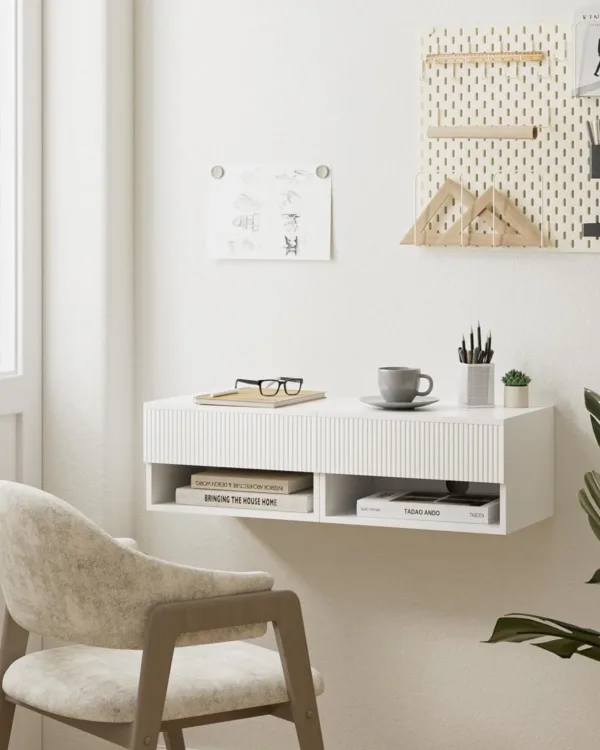 floating nightstand small modern 6