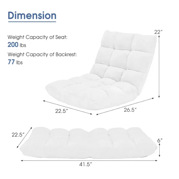 floor chair adjustable 3