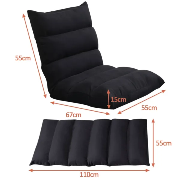 floor chair foldable lazy 2