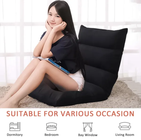 floor chair foldable lazy 6