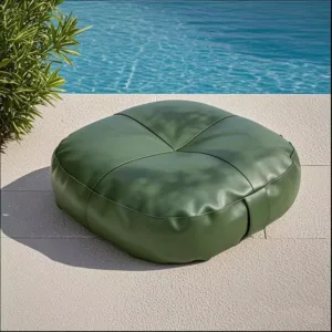 floor pillow pu leather 7