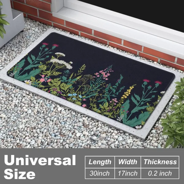 floral door mat 3
