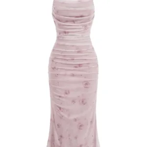 floral fishtail dress 1