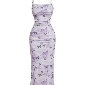 floral fishtail dress 5