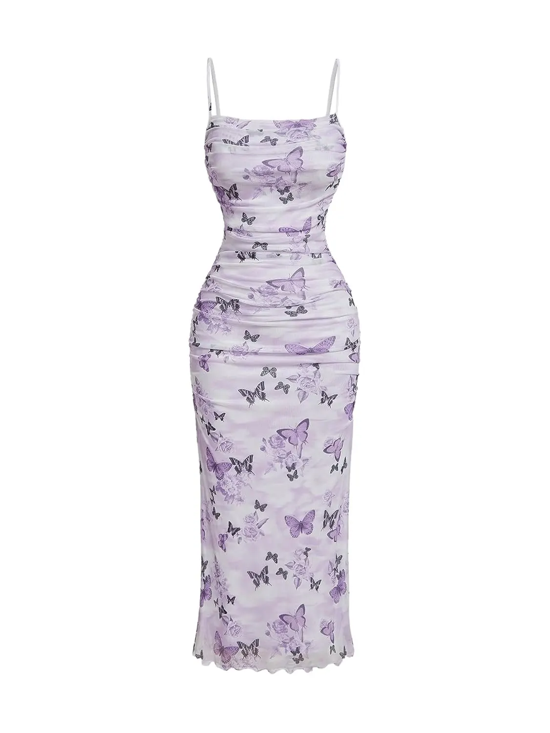 floral fishtail dress 5