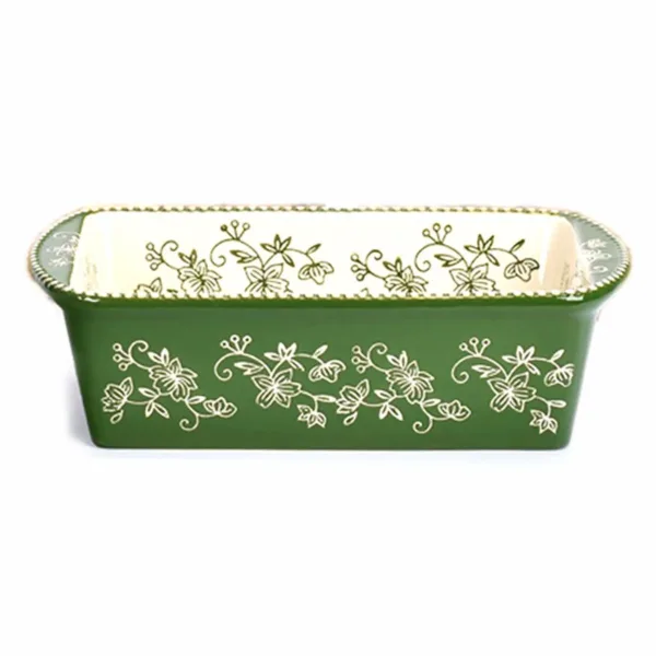 floral lace loaf pans 3