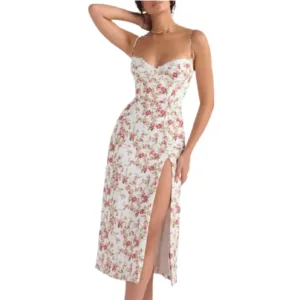 floral strap dress 1