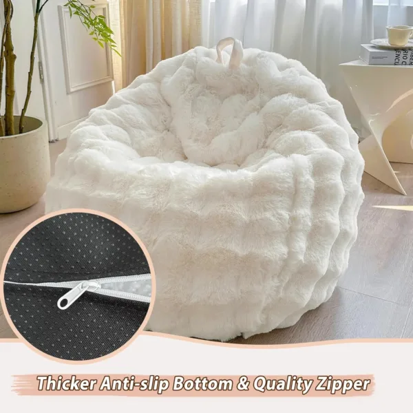 fluffy bean bag 6