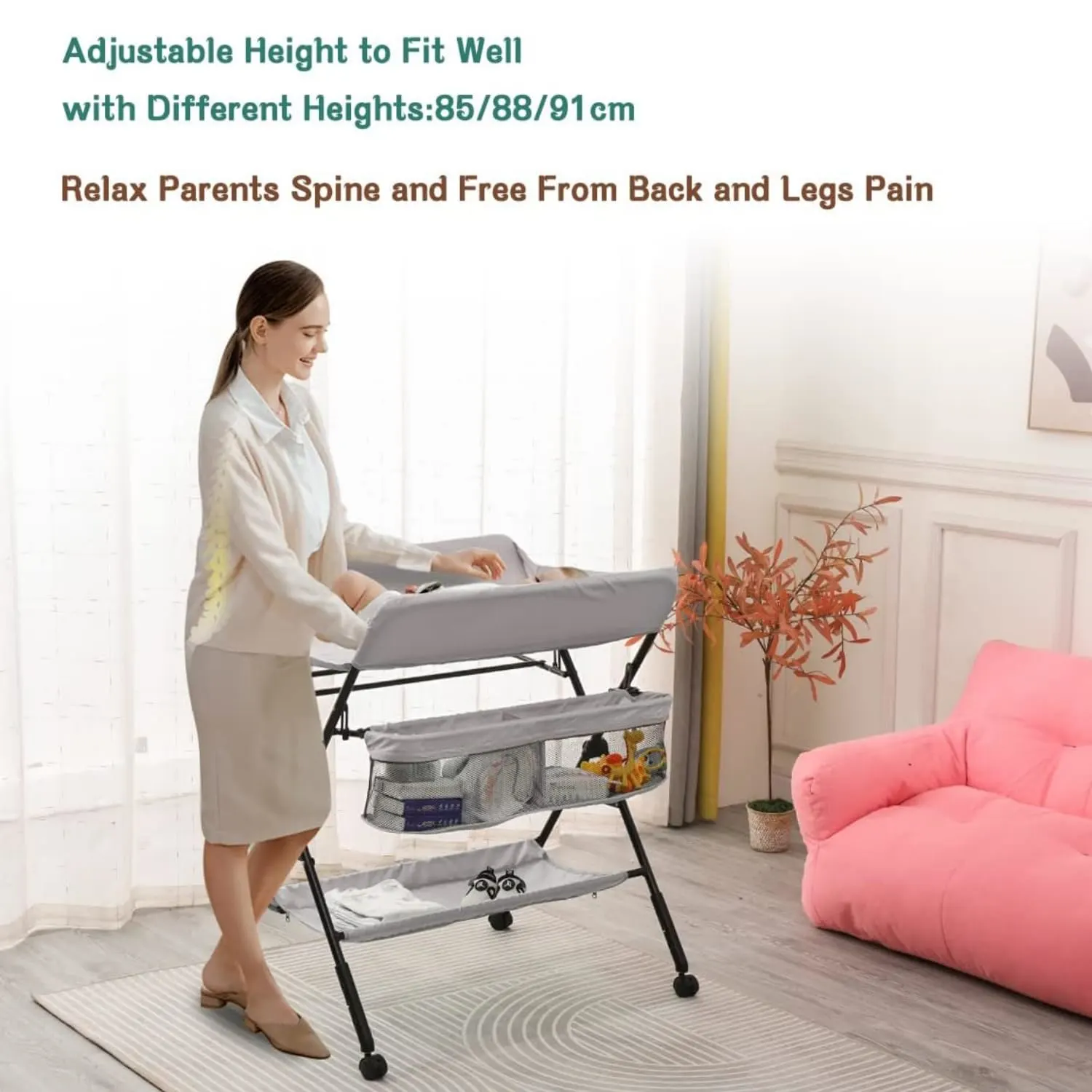foldable baby changing table 3