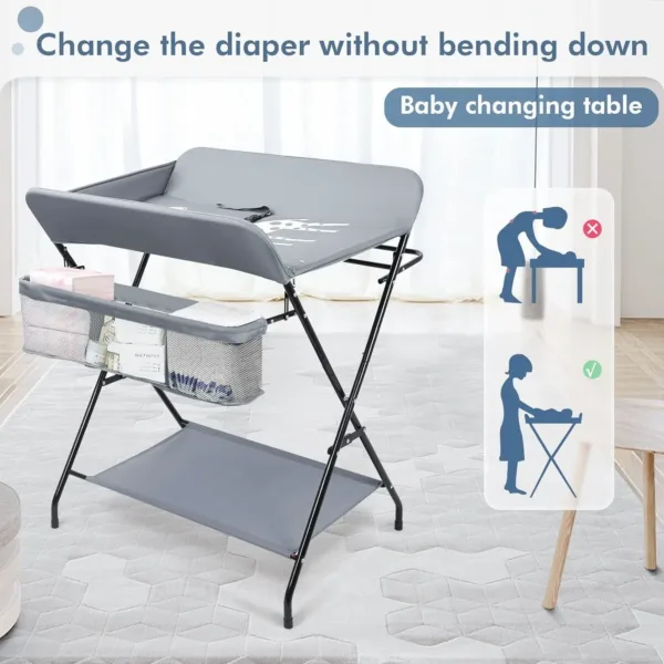 foldable baby changing table 4