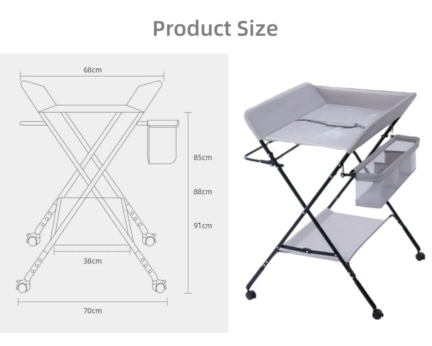 foldable baby changing table 5