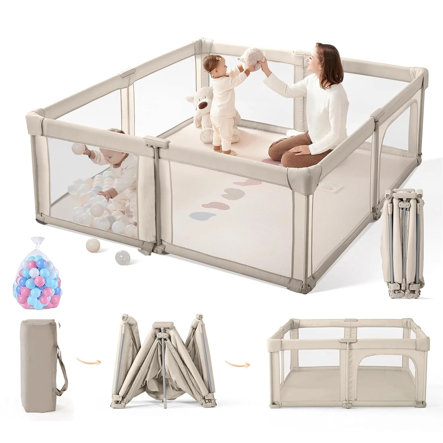 foldable baby playpen 1