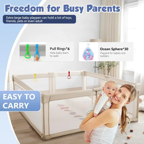 foldable baby playpen 2
