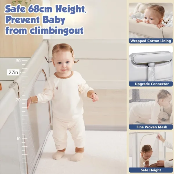 foldable baby playpen 3