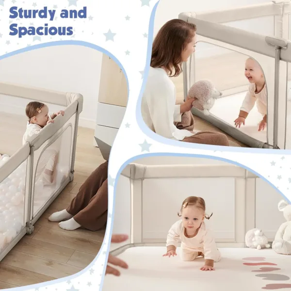 foldable baby playpen 4
