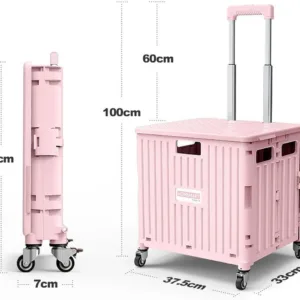 foldable rolling cart 2