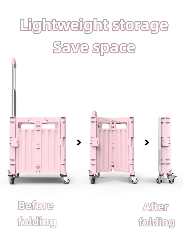 foldable rolling cart 3