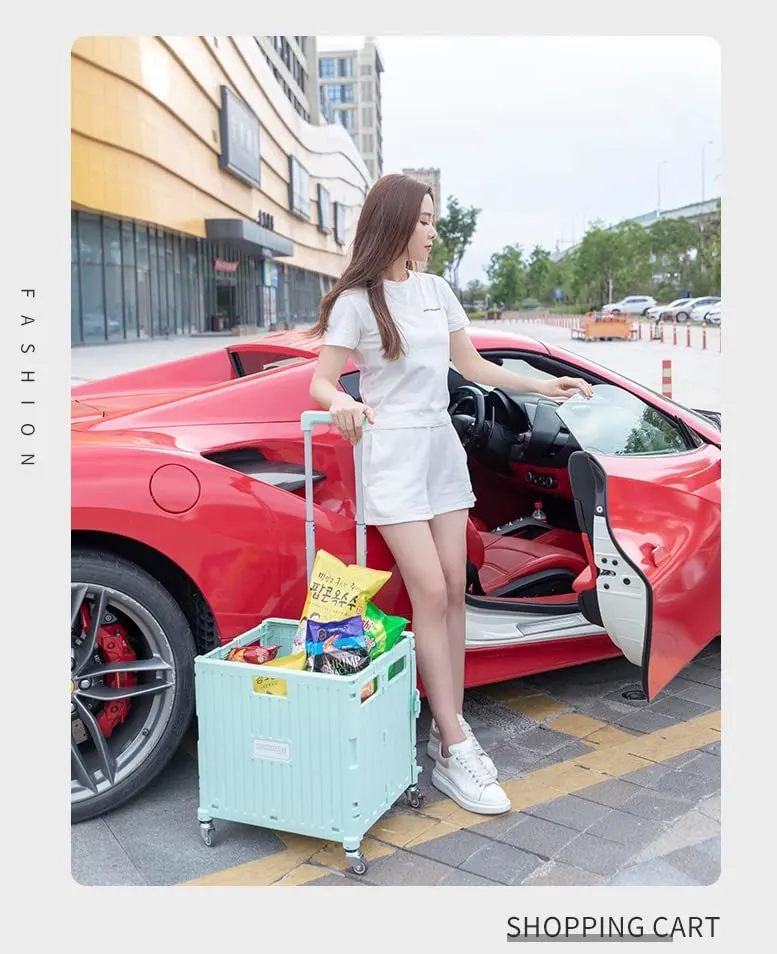 foldable rolling cart 7