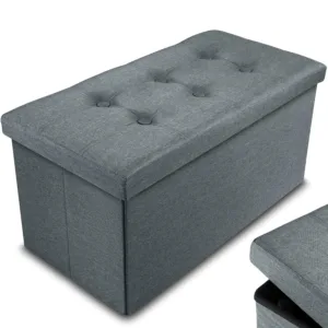 foldable storage ottoman bench 1