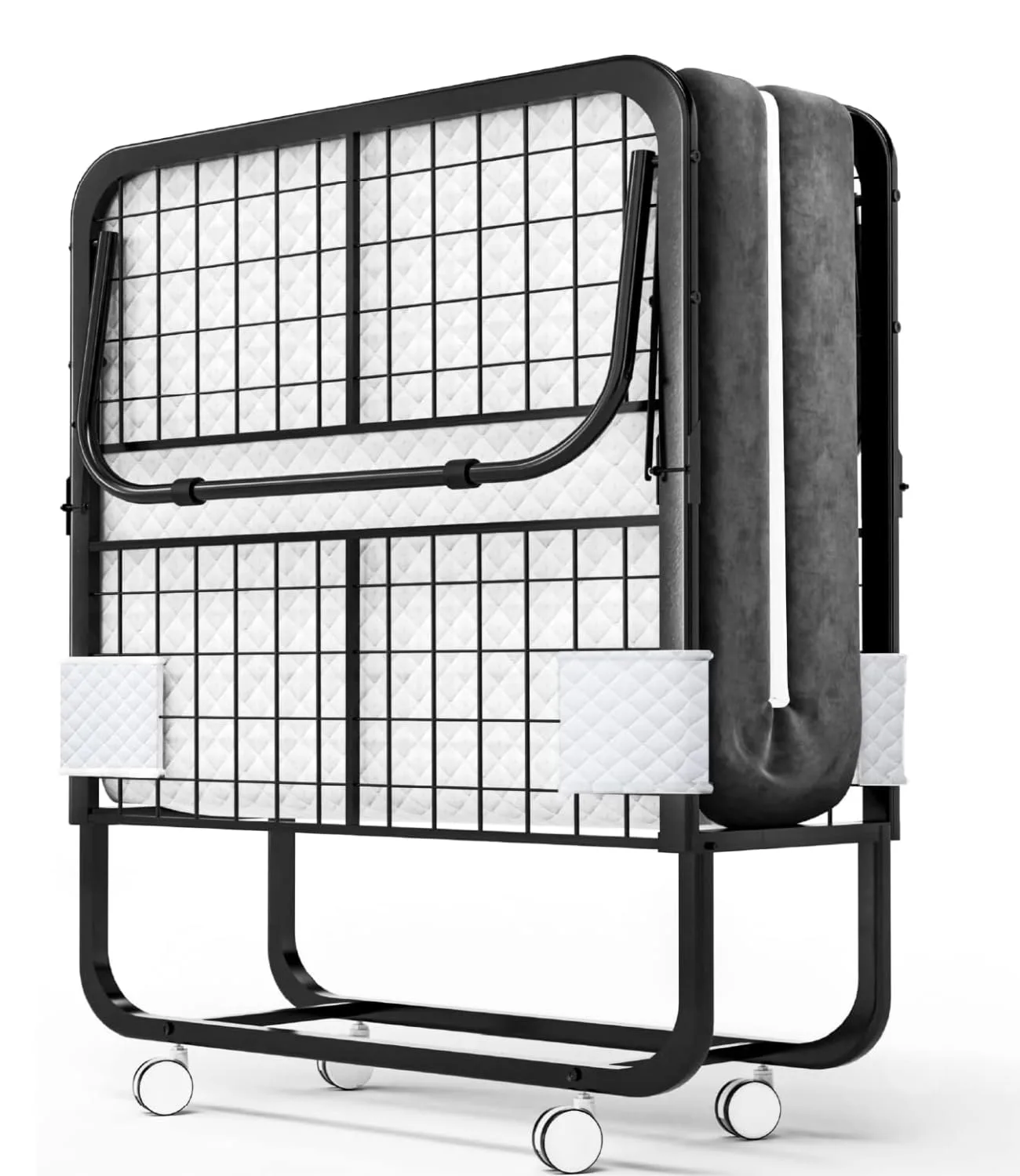 folding bed memory foam 1