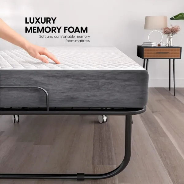 folding bed memory foam 4