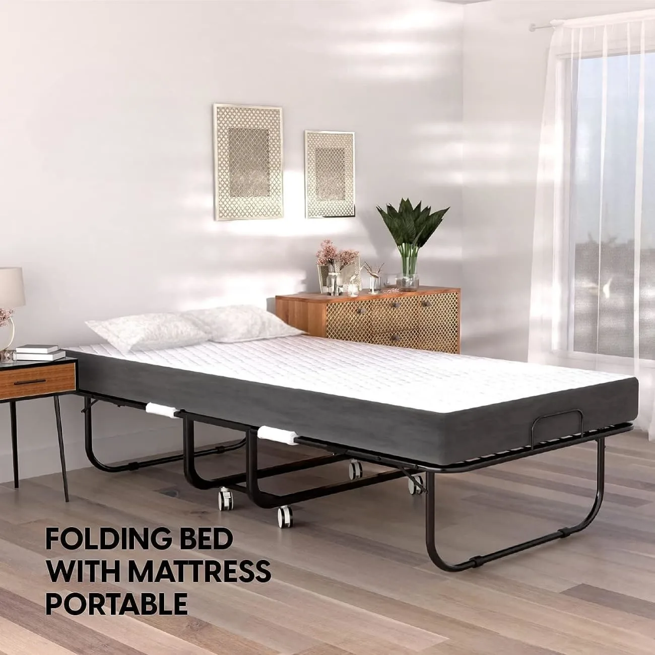 folding bed memory foam 5