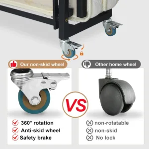 folding bed memory foam 6