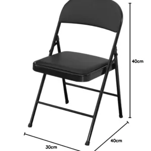 folding chair padded seat 2