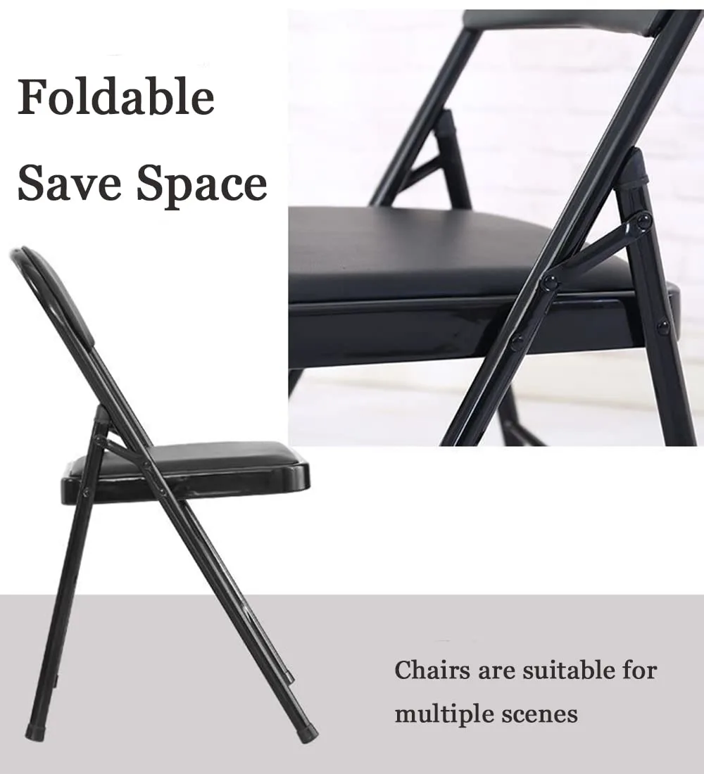 folding chair padded seat 3