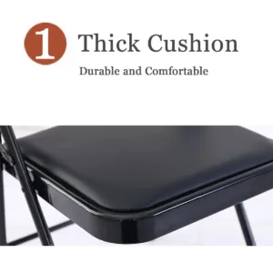 folding chair padded seat 4