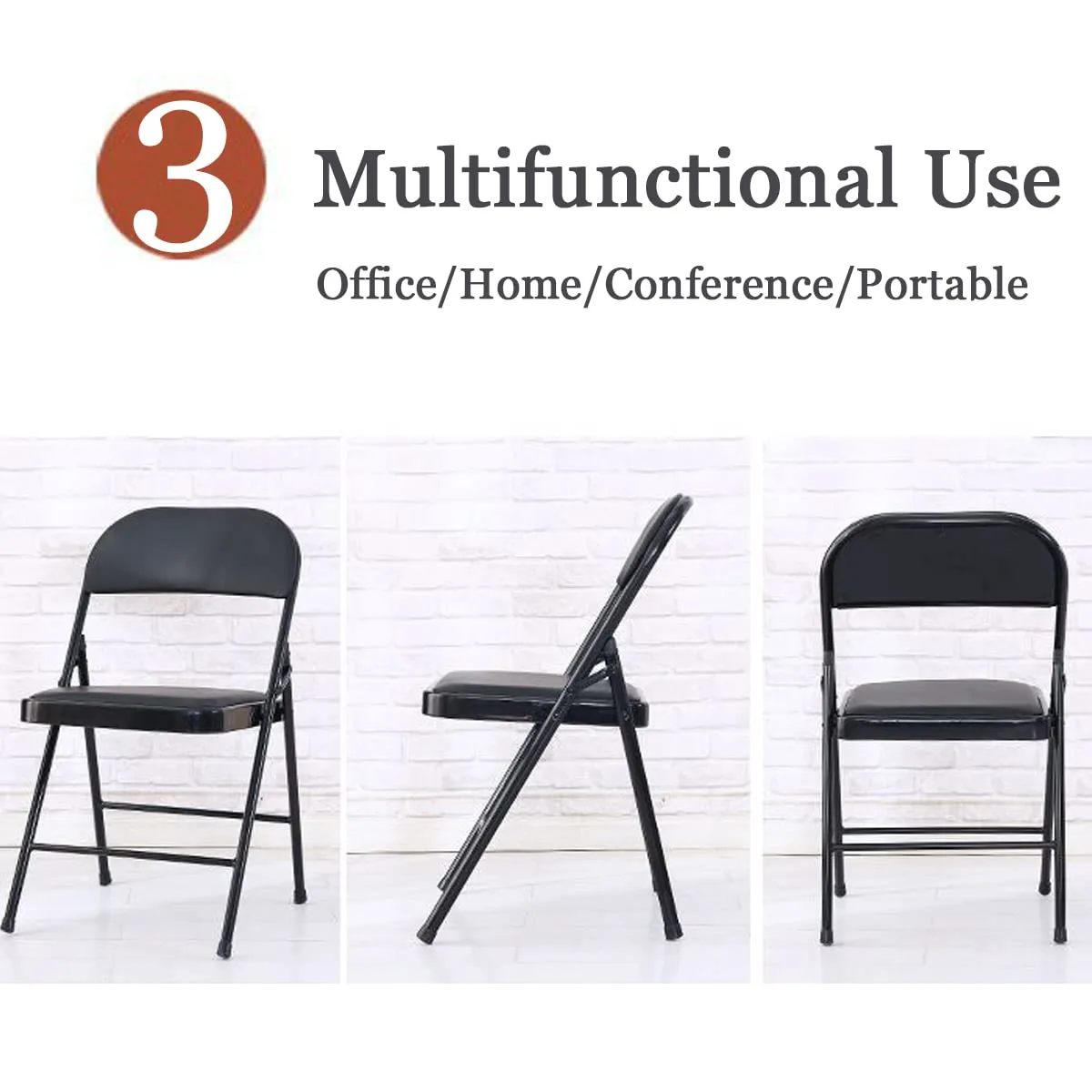folding chair padded seat 6