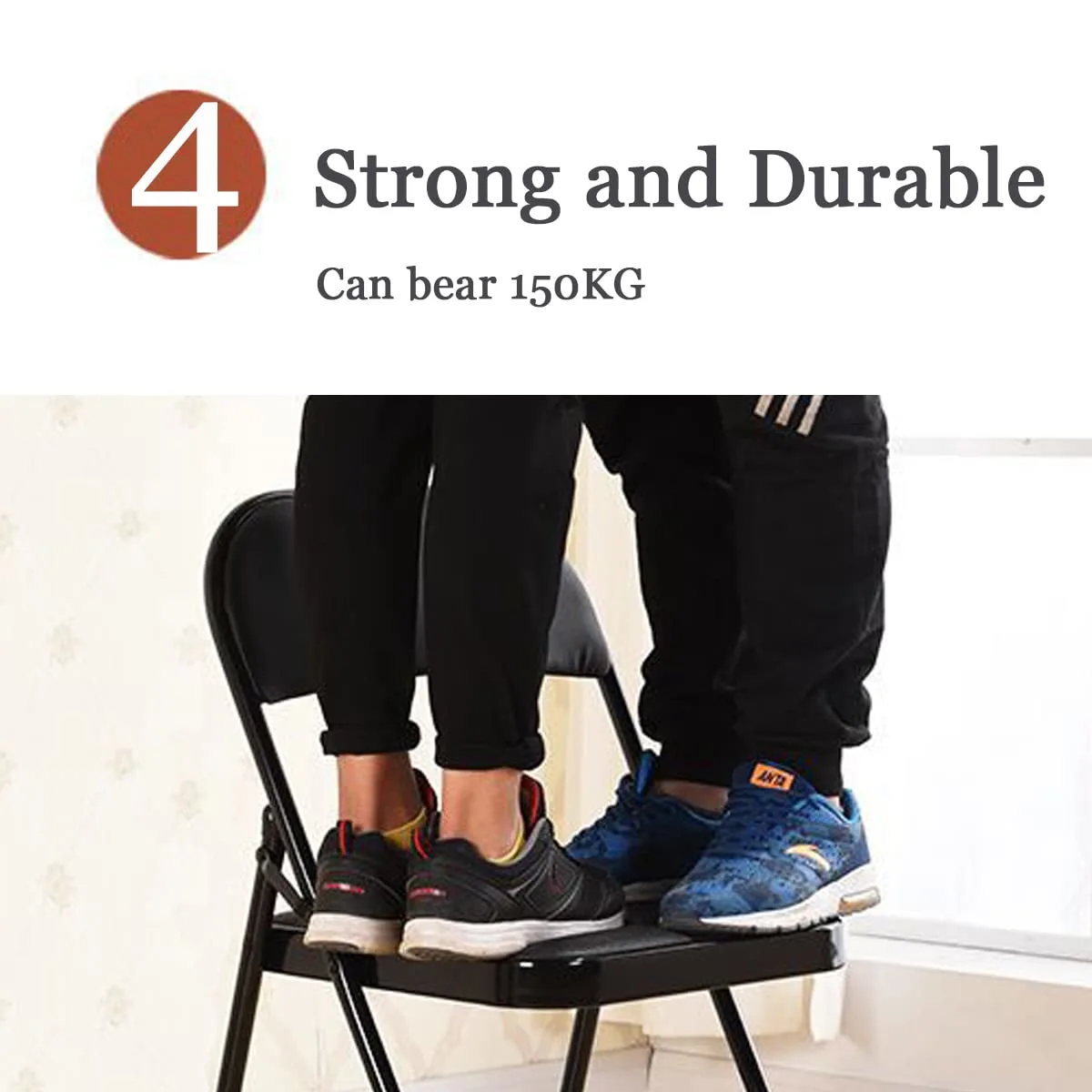 folding chair padded seat 7