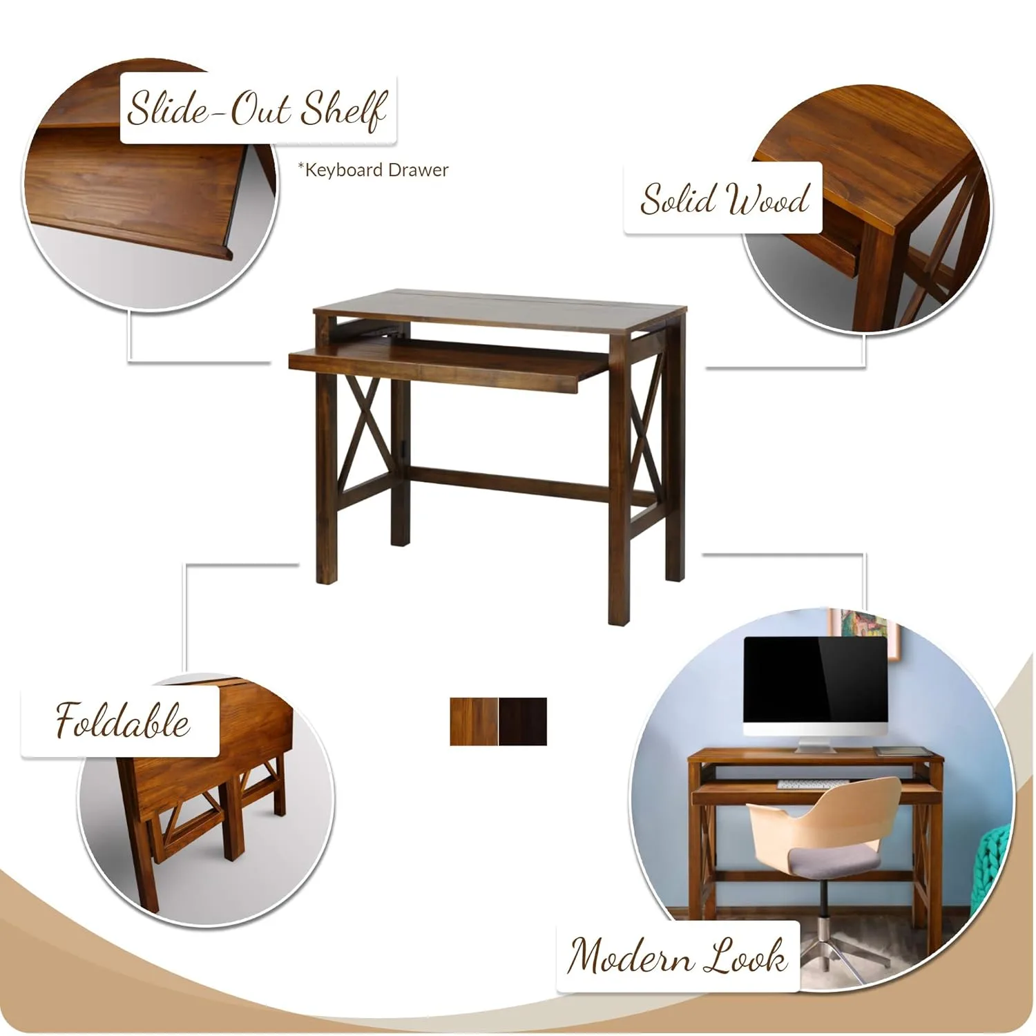 folding desk tray 6