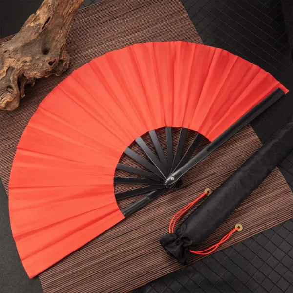 folding silk hand fan 3