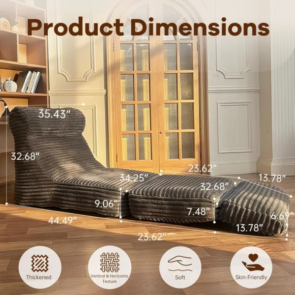 folding sofa bed futon 2