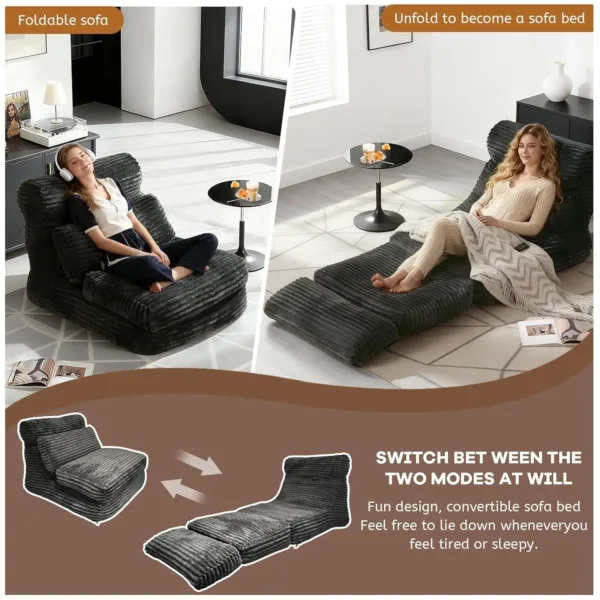 folding sofa bed futon 3