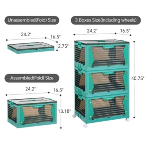 folding storage boxes 5