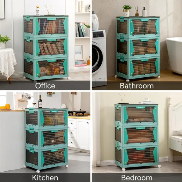 folding storage boxes 7