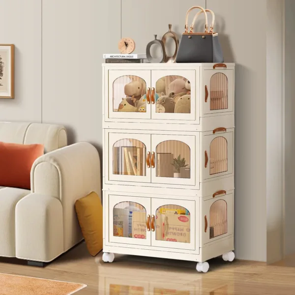 folding storage cabinet 1