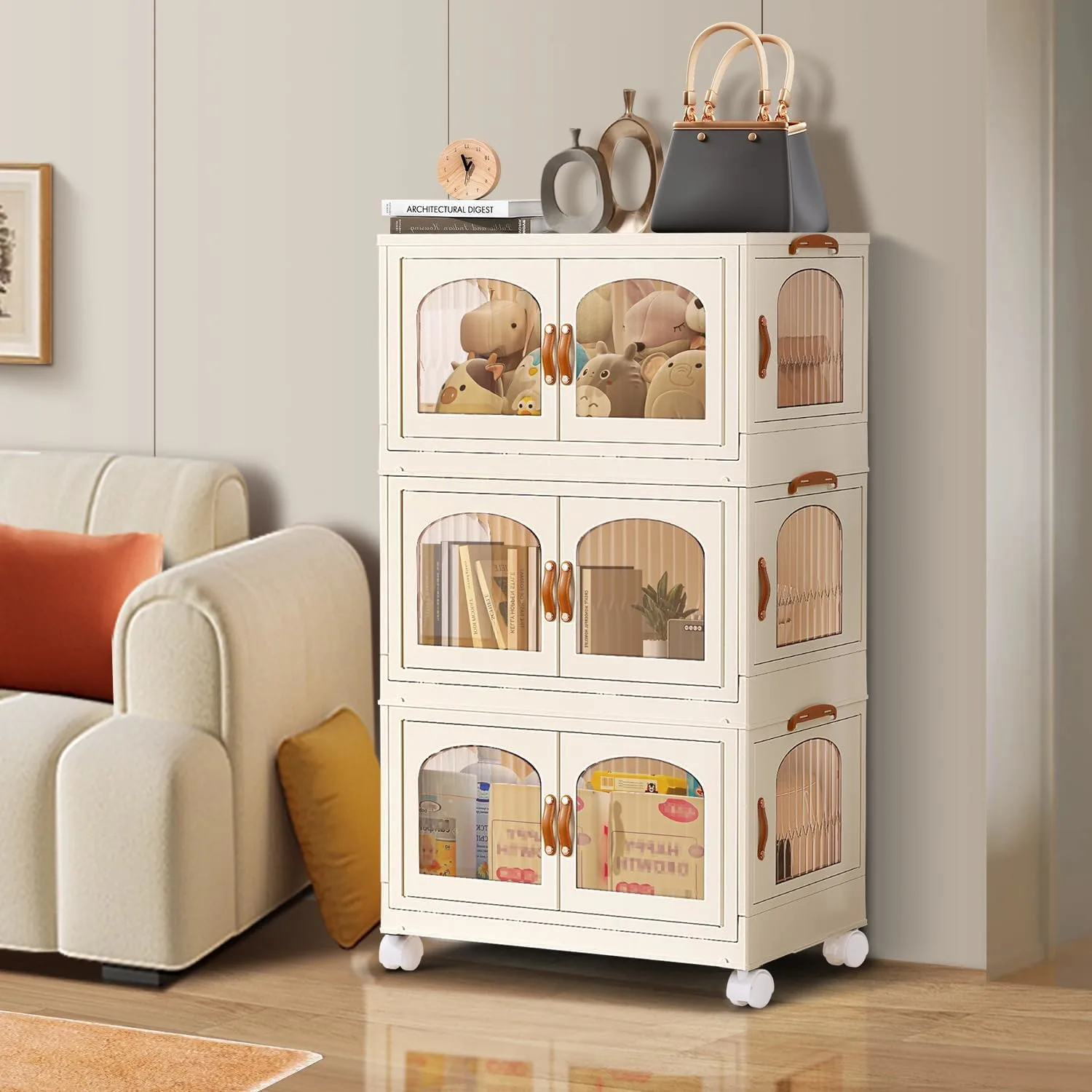 folding storage cabinet 1