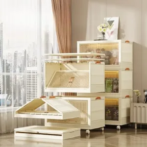 folding storage cabinet 4