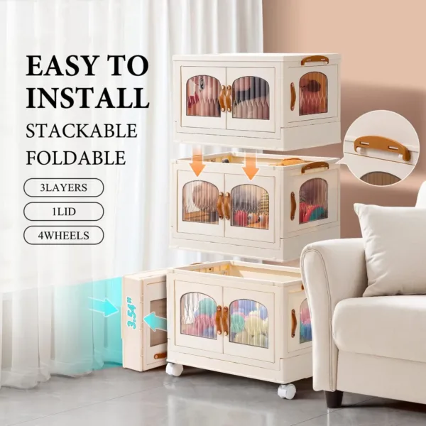 folding storage cabinet 5