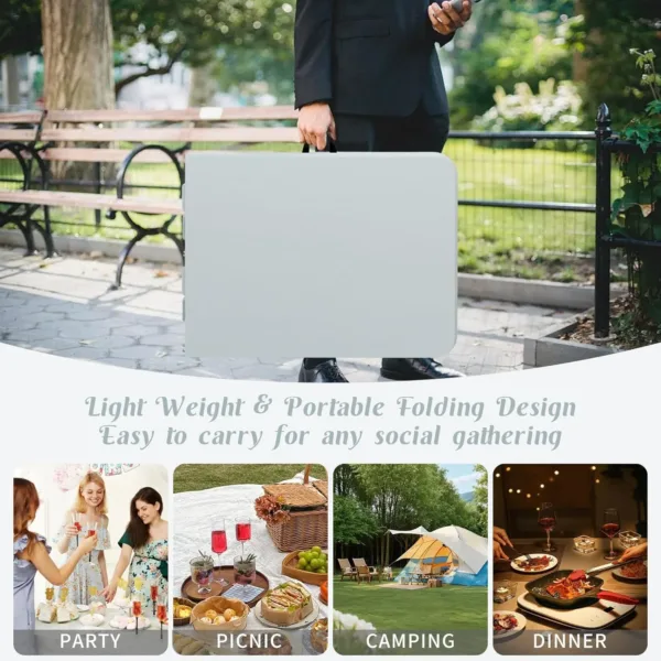 folding table pack 4