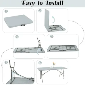 folding table pack 6