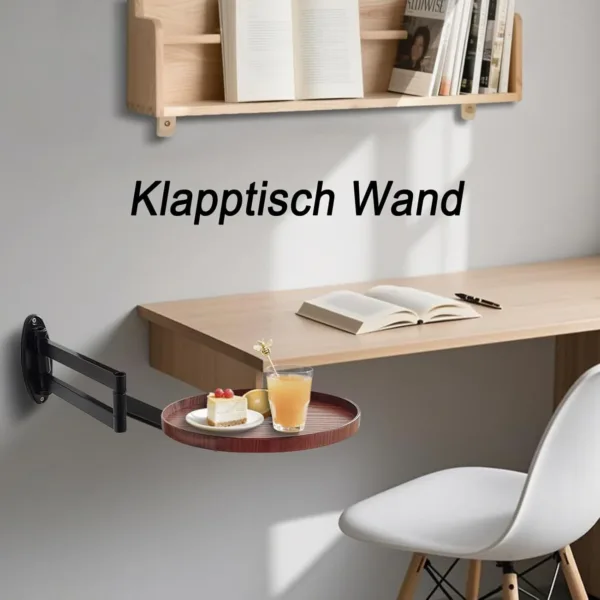 folding table wall round 6