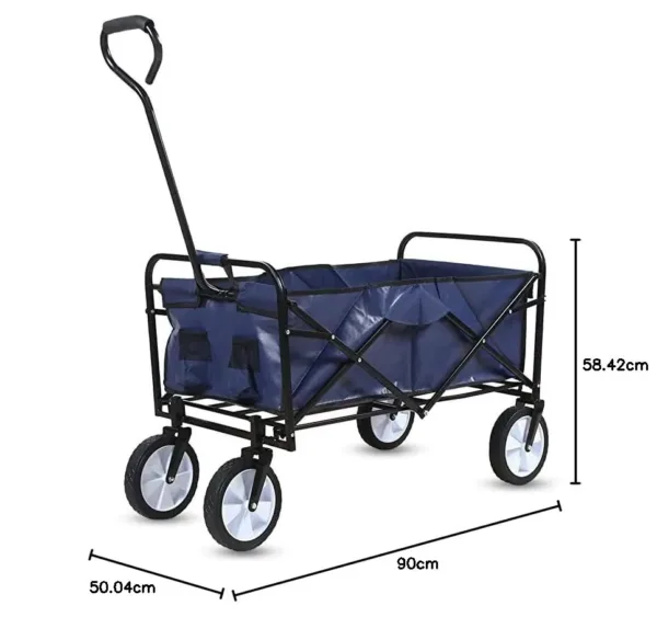 folding wagon garden cart 6