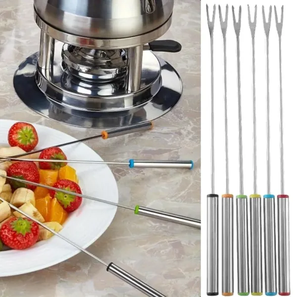 fondue forks color coded 1