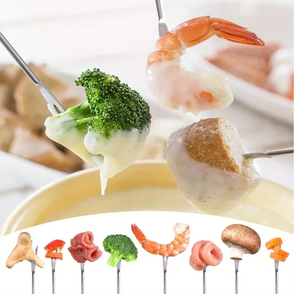 fondue forks color coded 3