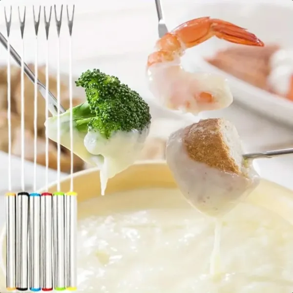 fondue forks color coded 4